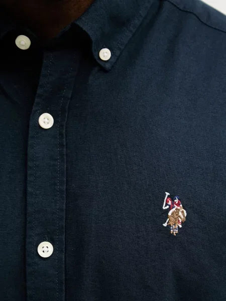 U.S. Polo Assn. férfi ing PEACHED OXFORD LS