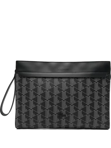 Torba na laptopa Lacoste czarna