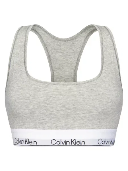 Calvin Klein Underwear Grudnjak / crna / bijela siva