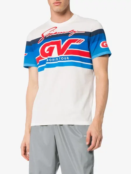 Tricou Givenchy cu imagine alb