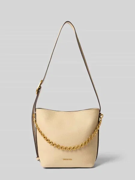 Torebka z naturalnej skóry model Nolita' Michael Michael Kors beżowa