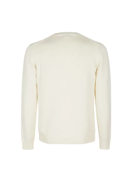 Sweter Roberto Collina biały