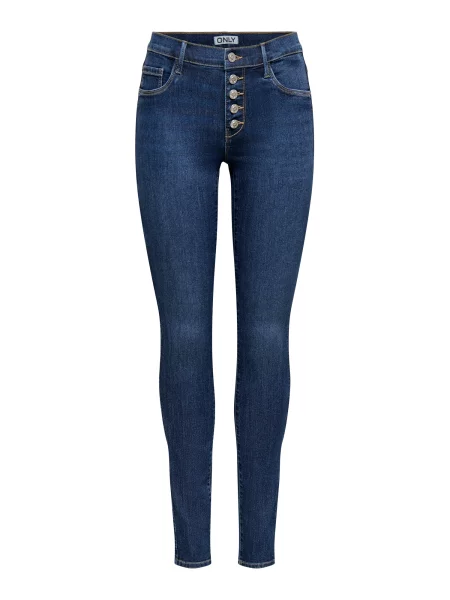 ONLY Jeans ONLRAIN denim albastru