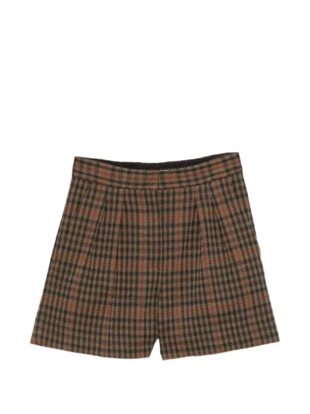 Kαρό σορτς Max Mara καφέ