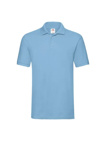 Koszulka Polo Premium niebieska