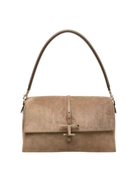 Torebka Tod's skórzana brązowa