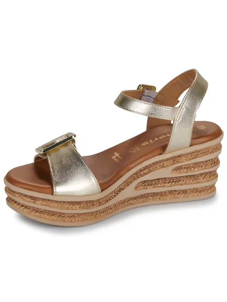 Pantofi Tamaris auriu