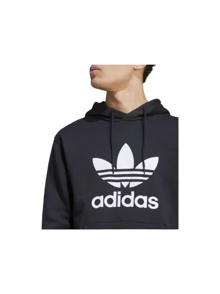 Adidas Mikina Adicolor Classics Trefoil čierna