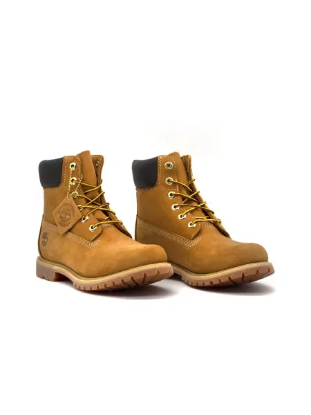 Botki Timberland biznesowe brązowe