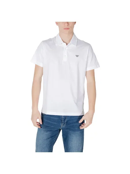 Polo Emporio Armani Ea7 alb