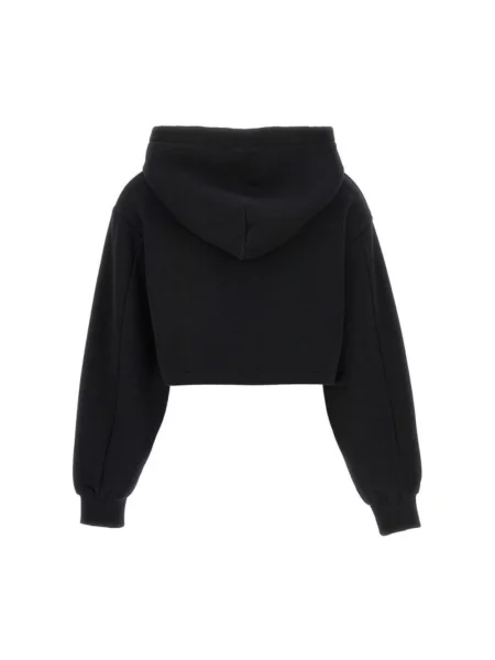 Bluza z kapturem Dolce And Gabbana z kapturem z logo czarna