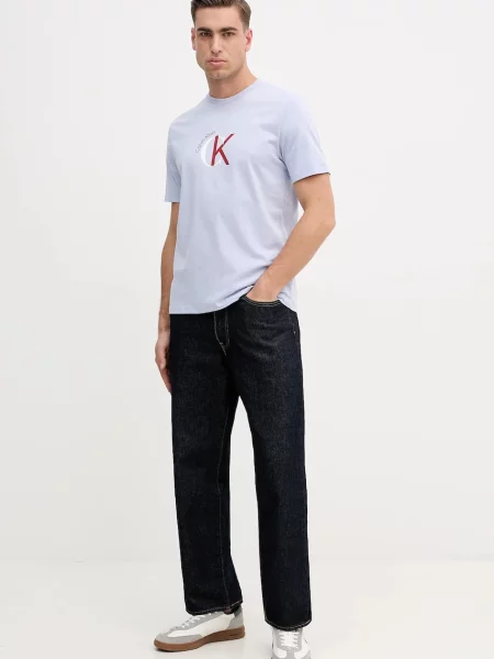 Calvin Klein Jeans tričko modré
