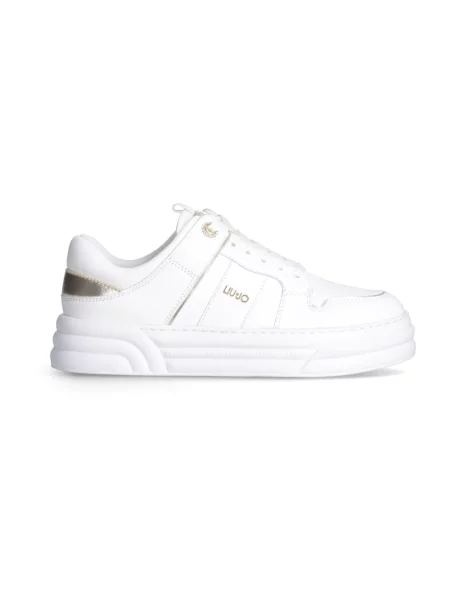 Sneakersy Liu Jo skórzane białe