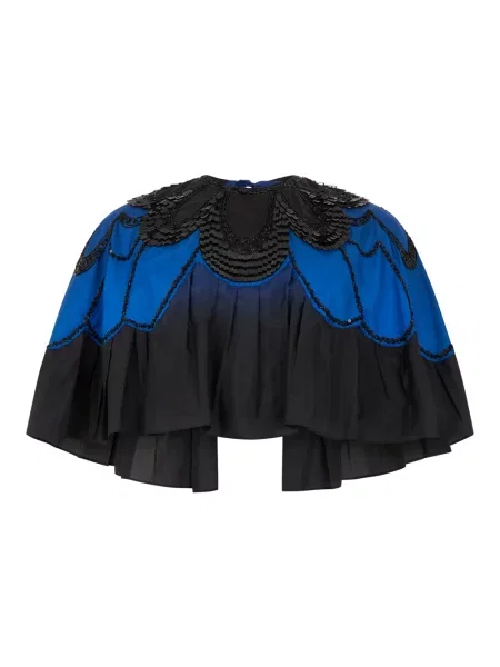 Kurtka Alberta Ferretti niebieska