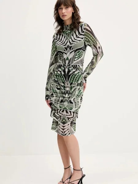 Farm Rio sukienka mini dopasowana zielony