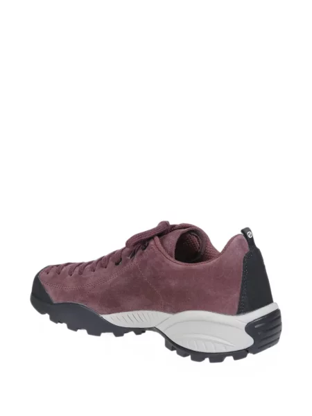 Sneakerși Scarpa din piele de căprioară violet
