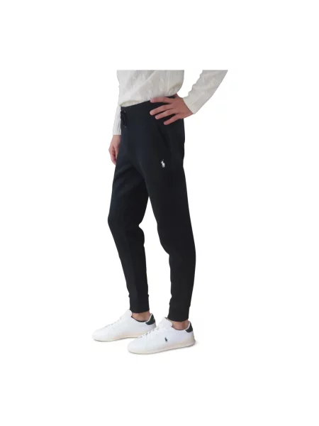Dzianinowe joggery Ralph Lauren czarne