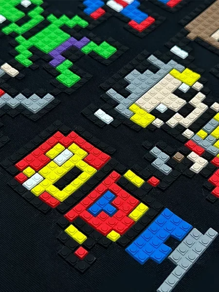 Tricou Mostly Heard Rarely Seen 8-bit negru