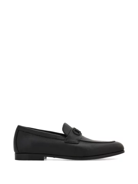 Pantofi loafer Ferragamo cu cataramă negru