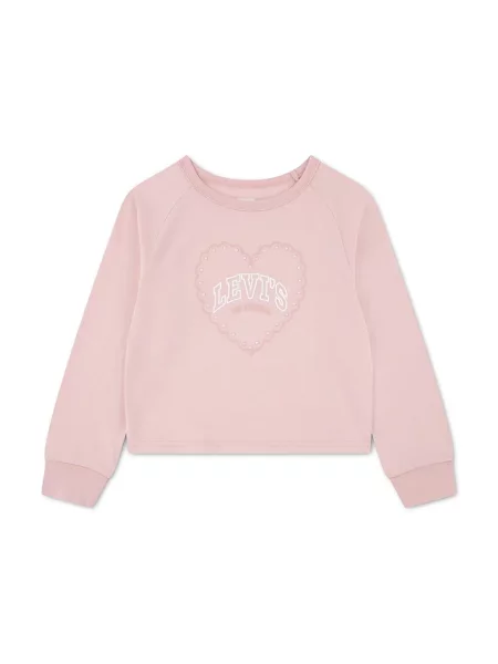 Levi's majica dugih rukava za djecu s pamukom HEART KNIT TOP