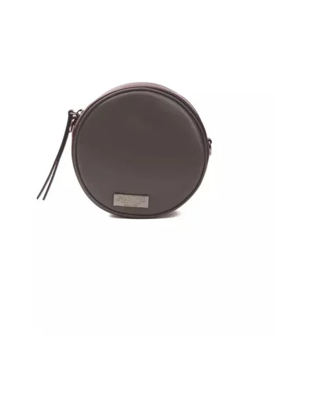 Torebka crossbody Pompei Donatella skórzana biznesowa brązowa
