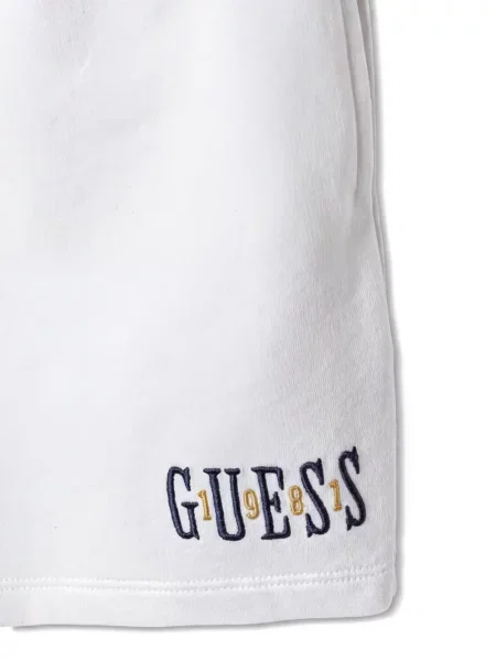 Koszulka polo dziecięca Guess biała