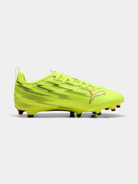 Дитячі Кросівки для спорту PUMA Ultra 6 Play Fg/ag Jr комбінований верх жовтий