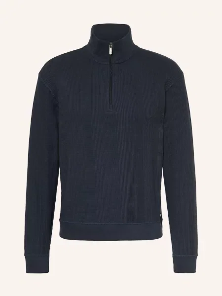 BOSS Bluza Structure granatowy