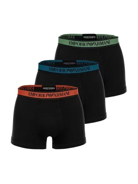 Emporio Armani Boxeri safir / verde deschis / roșu orange negru