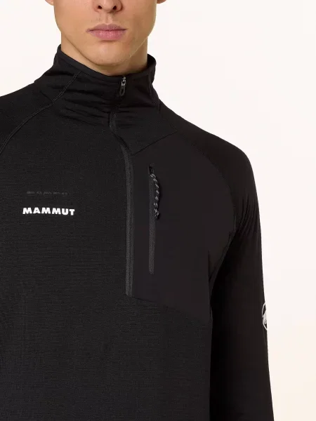 Bluza rozpinana Mammut czarna