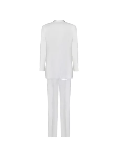 Costum Givenchy cu rever alb
