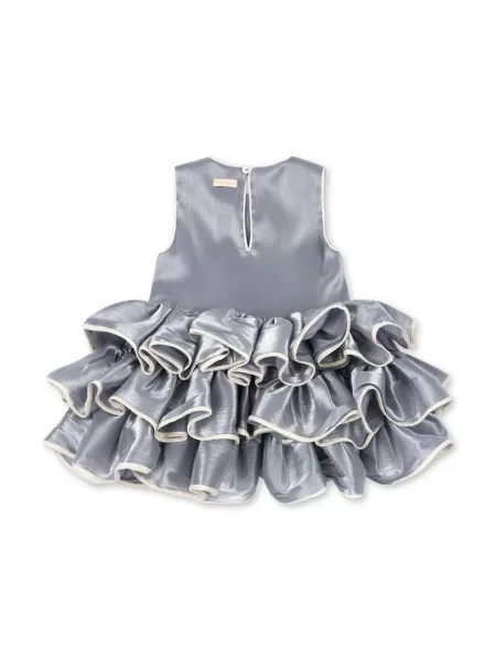 Konges Sløjd ruha FIA FRILL DRESS GRS kék
