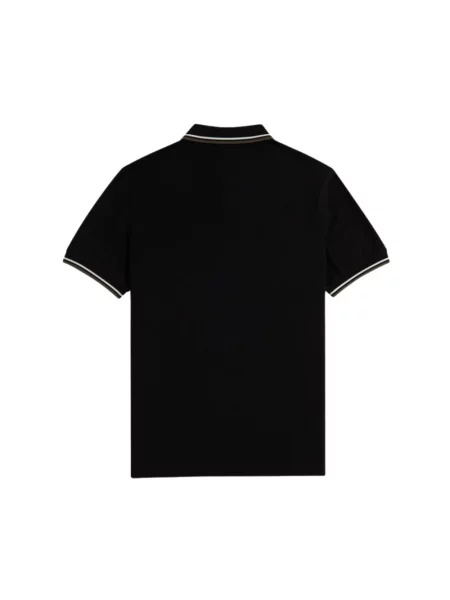Koszulka polo Fred Perry czarna