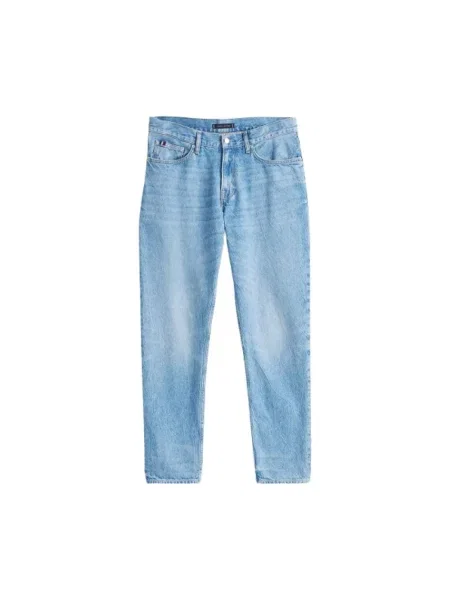 Zwężane dżinsy Tommy Hilfiger Harlem niebieski