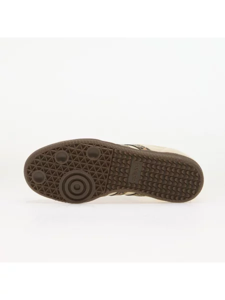 Pantofi adidas Samba OG Kids Cream White/ Core Black/ Sand Strata alb