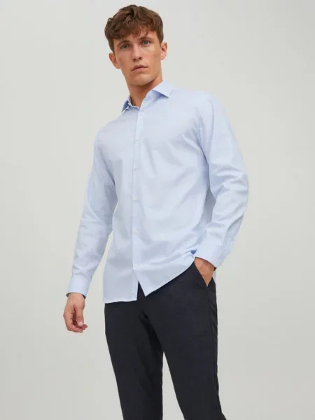 Сорочка JACK & JONES блакитний