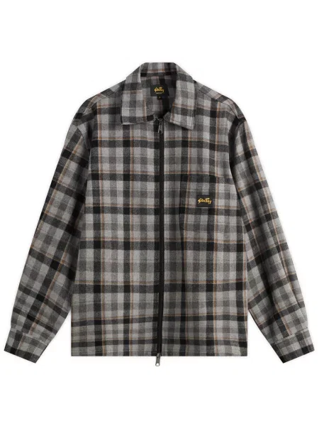 Koszula Stan Ray w kratę szara