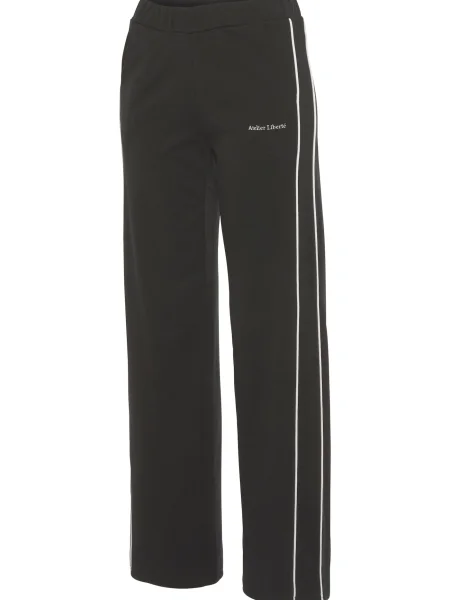 LASCANA Pantaloni negru alb