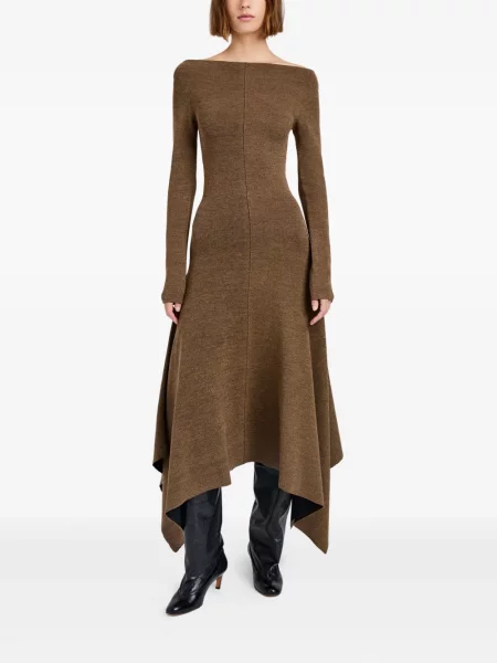 Rochie Proenza Schouler de costum maro