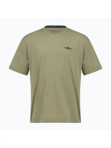 Tricou pentru bărbați Aeronautica Militare lichen green verde