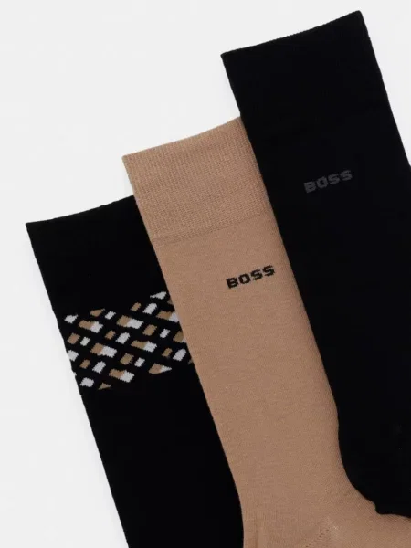 BOSS шкарпетки з бавовною 3P RS Giftset 3 шт.