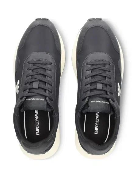 Sneakersy Emporio Armani niebieskie