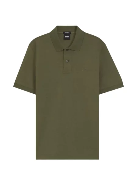 Polo Boss με κέντημα πράσινο