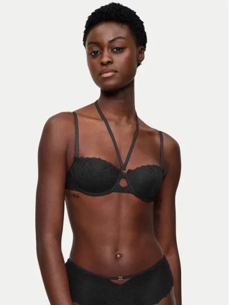 Triumph Sutien Balconette That Night In Vegas negru