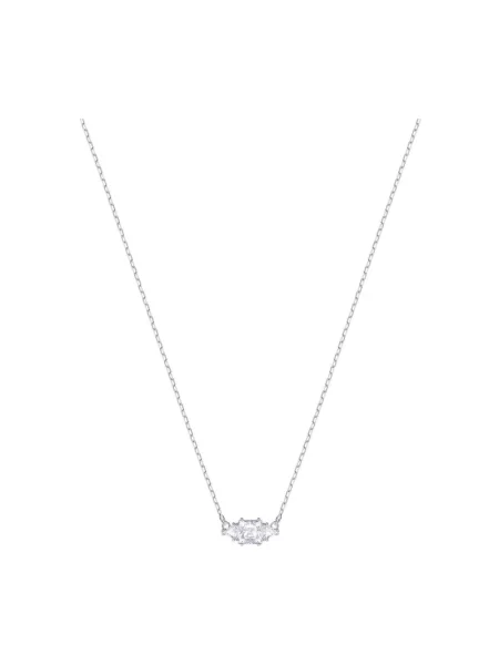 Naszyjnik Swarovski szary