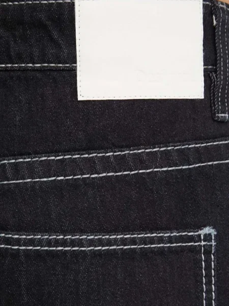 Blugi drepți Desigual negru