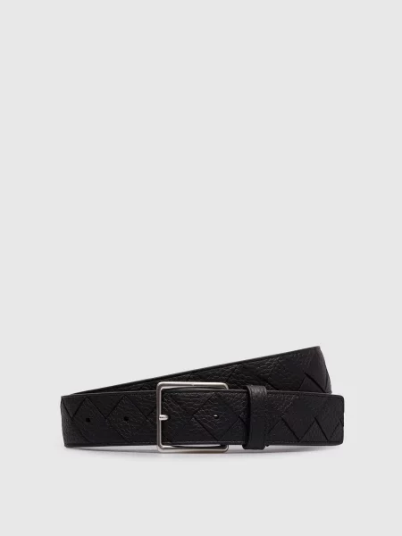 Шкіряний Taurillon Bottega Veneta чорні