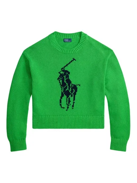 Prugasta lanena šilterica Polo Ralph Lauren bijela