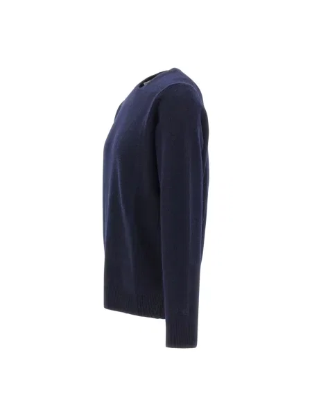 Sweter Mc2 Saint Barth wełniany niebieski