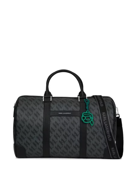 Geantă Karl Lagerfeld K/Monogram gri
